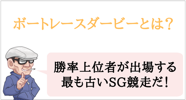 ボートレースダービーとは