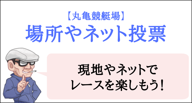 丸亀競艇場の場所やネット投票