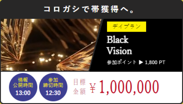 舟ビジョンのBlack Vison