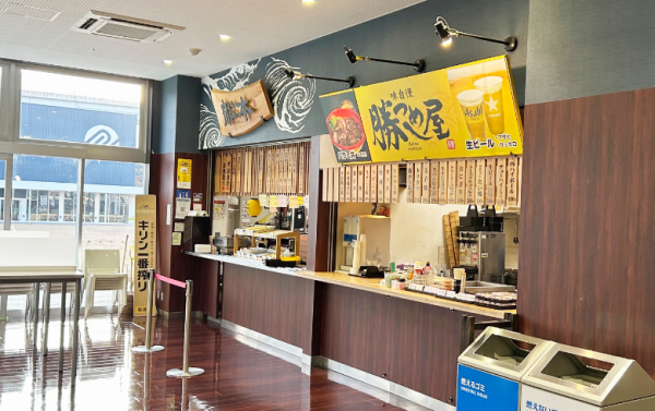 鳴門競艇場のフードコート