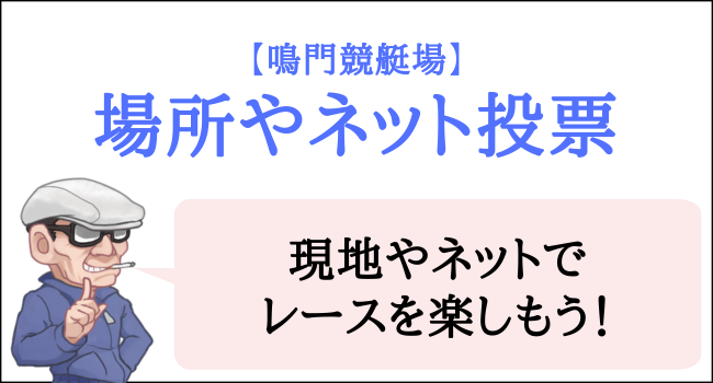鳴門競艇場の場所やネット投票