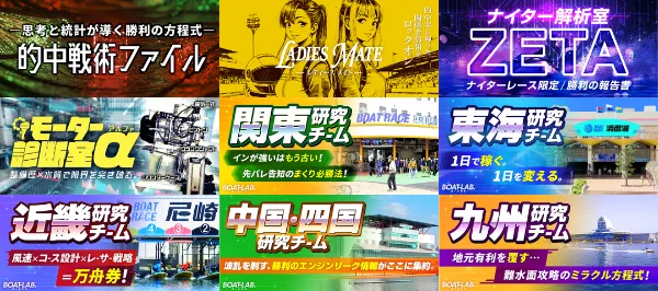 ボートラボの有料予想