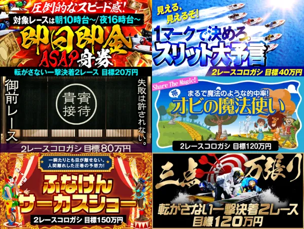 ボートレースパレードの有料予想