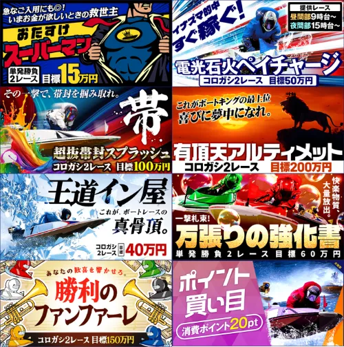 ボートキングの有料予想