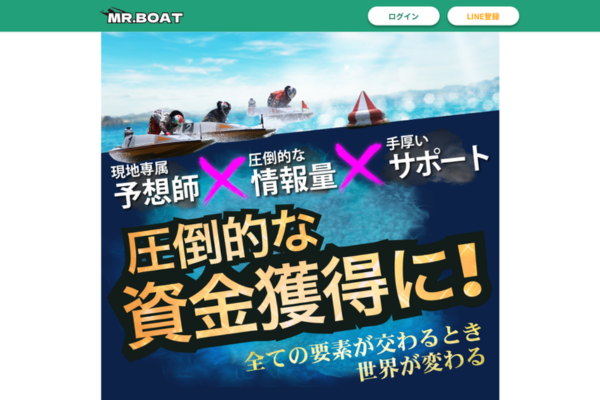 ミスターボートのキャッチコピー