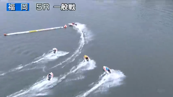 福岡5Rの2週目1マーク