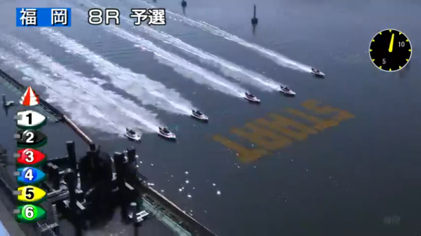 福岡8Rのスタート
