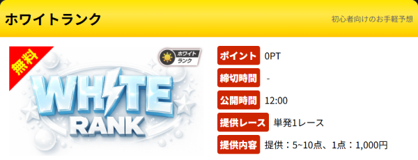 逆転ボートの無料予想の詳細