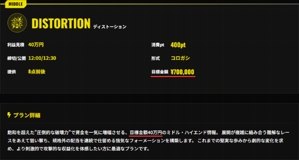 競艇ブリッツの記載ミス