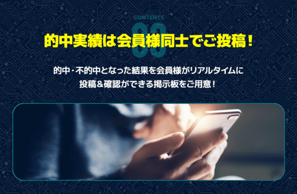 えーあいボートの的中実績についての記載
