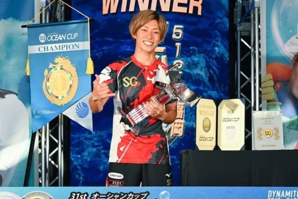 定松勇樹のオーシャンカップ2026の優勝