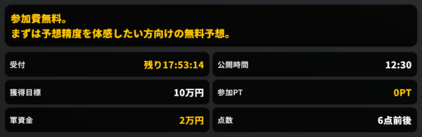 競艇メジャーの無料予想の詳細