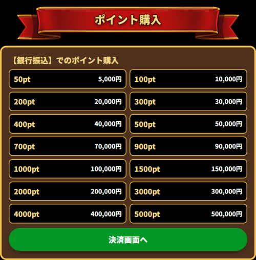 競艇ニューゲートのポイント購入